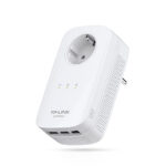 Adaptateur CPL AV1200 3 ports Gigabit avec prise gigogne
