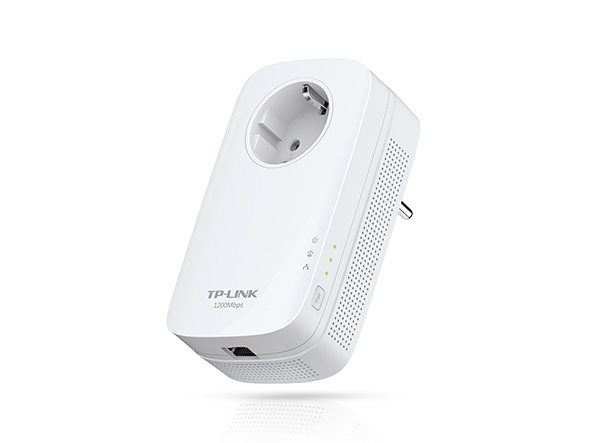 Adaptateur CPL AV1200 Gigabit avec prise gigogne