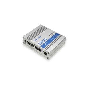 Switch industriel 5 ports GB avec 4 ports POE TSW100 Teltonika